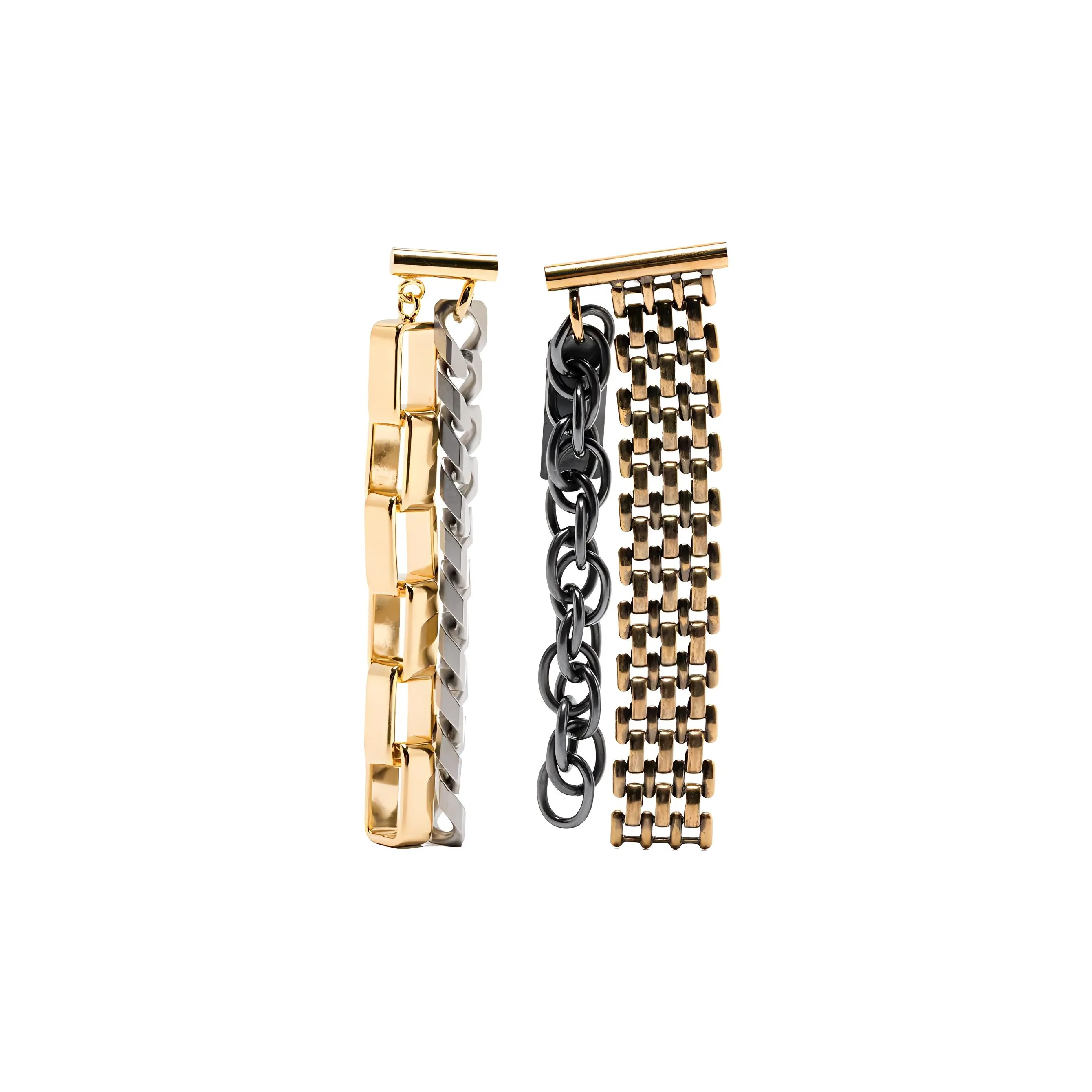MM6 Maison Margiela Chain link Dangle Earrings