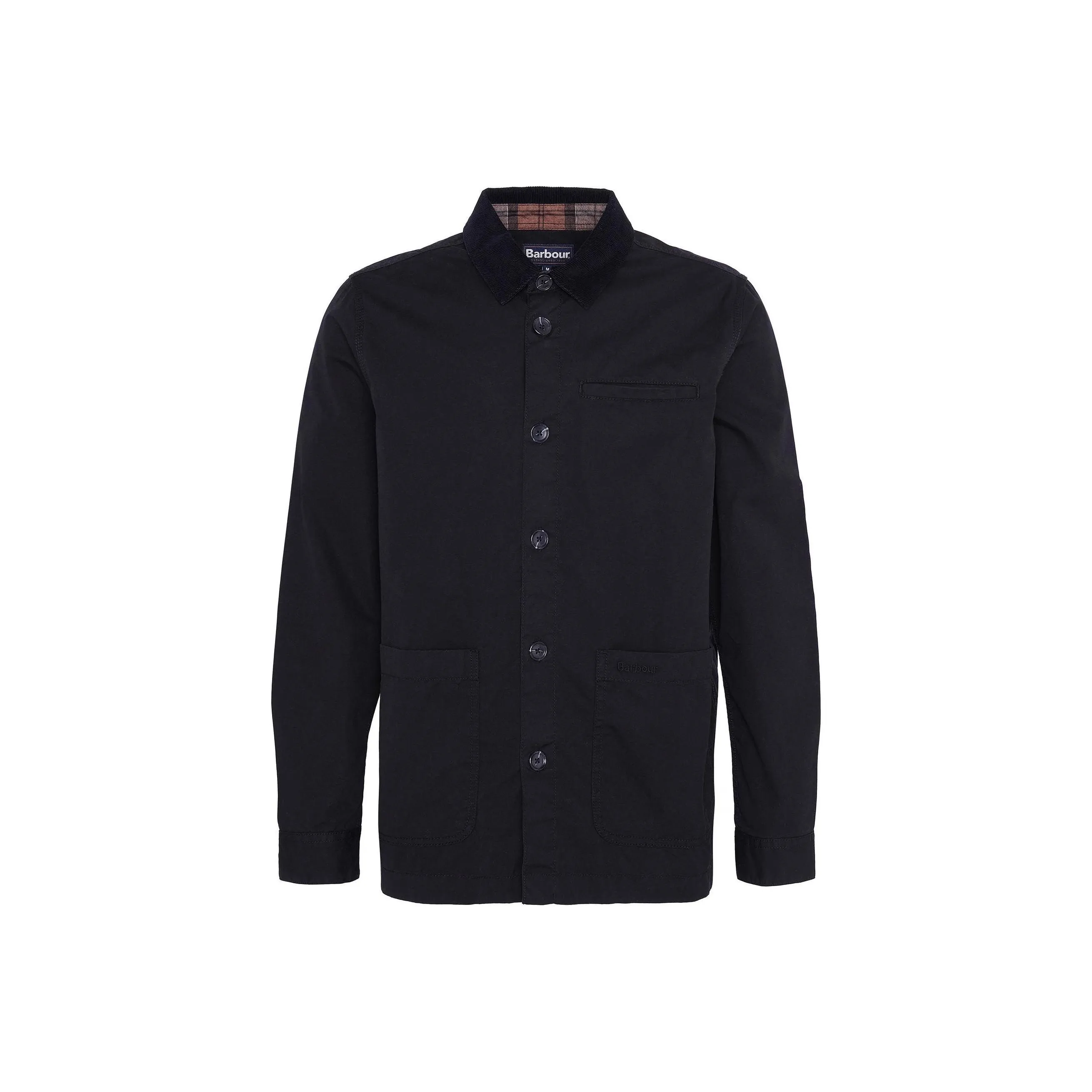 BARBOUR Cole FW24 Рубашка Мужская Морской Синий