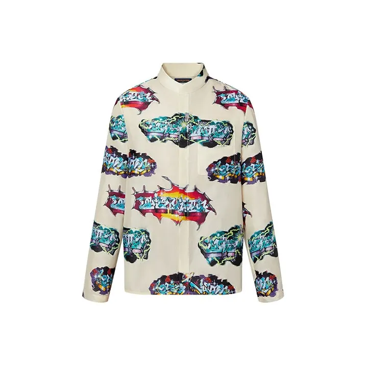 LOUIS VUITTON Shirt Men's Beige