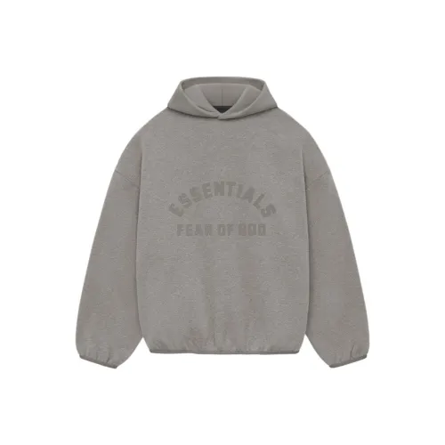 Fear of God Essentials 2024 Summer Collection Вересковый серый Мужские Свитшоты