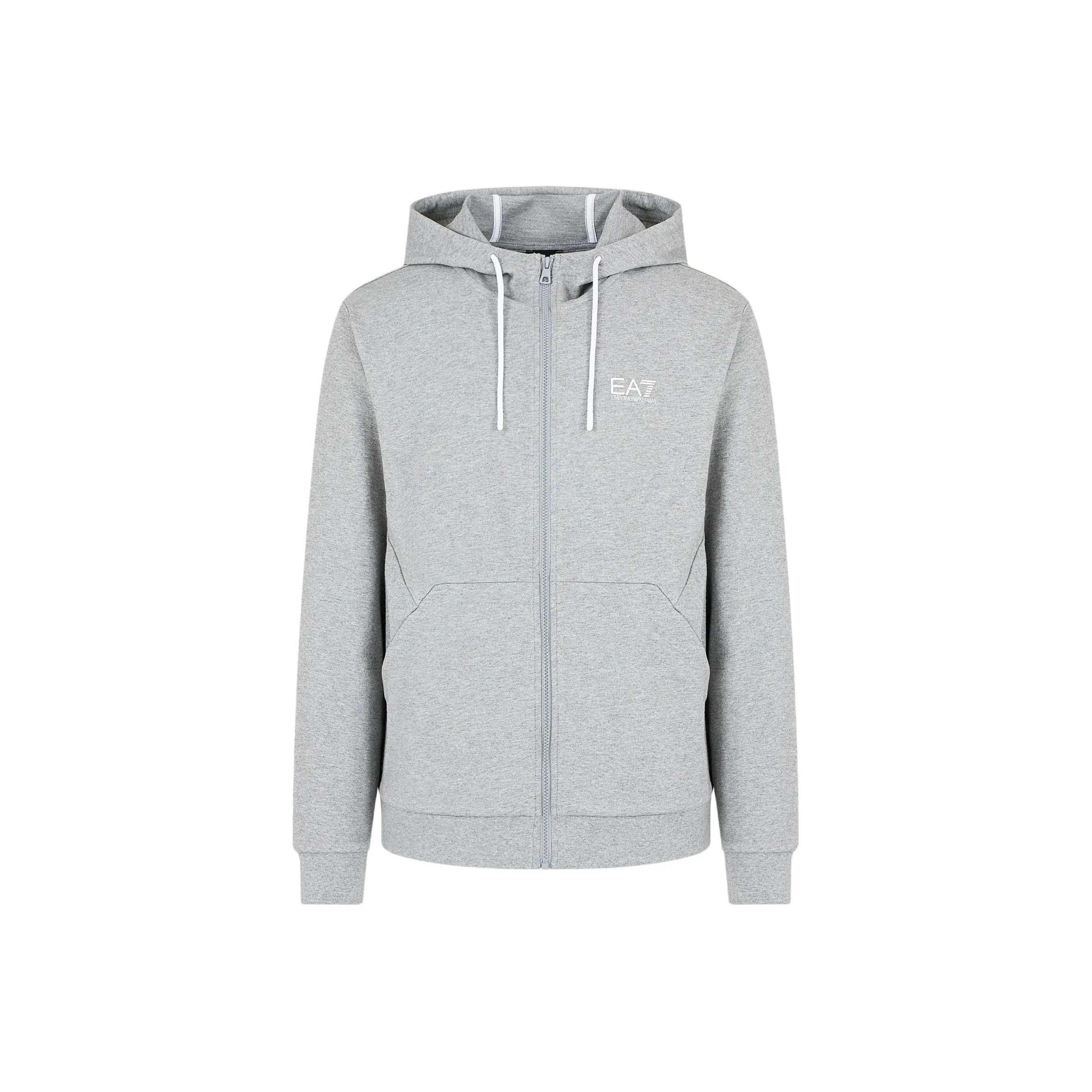 EMPORIO ARMANI EA7 SS24 Свитшот Мужской Серый