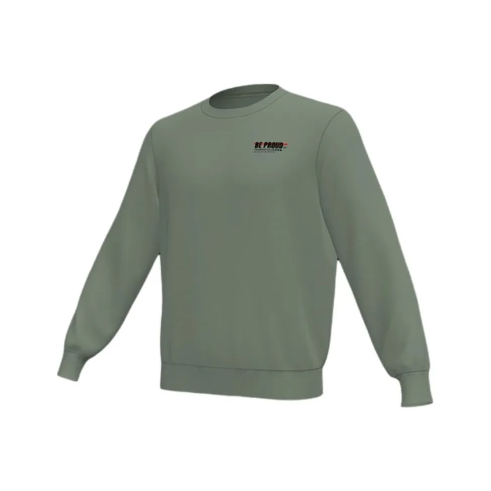 361° Свитшот Мужской Желтый Каменно-Зеленый