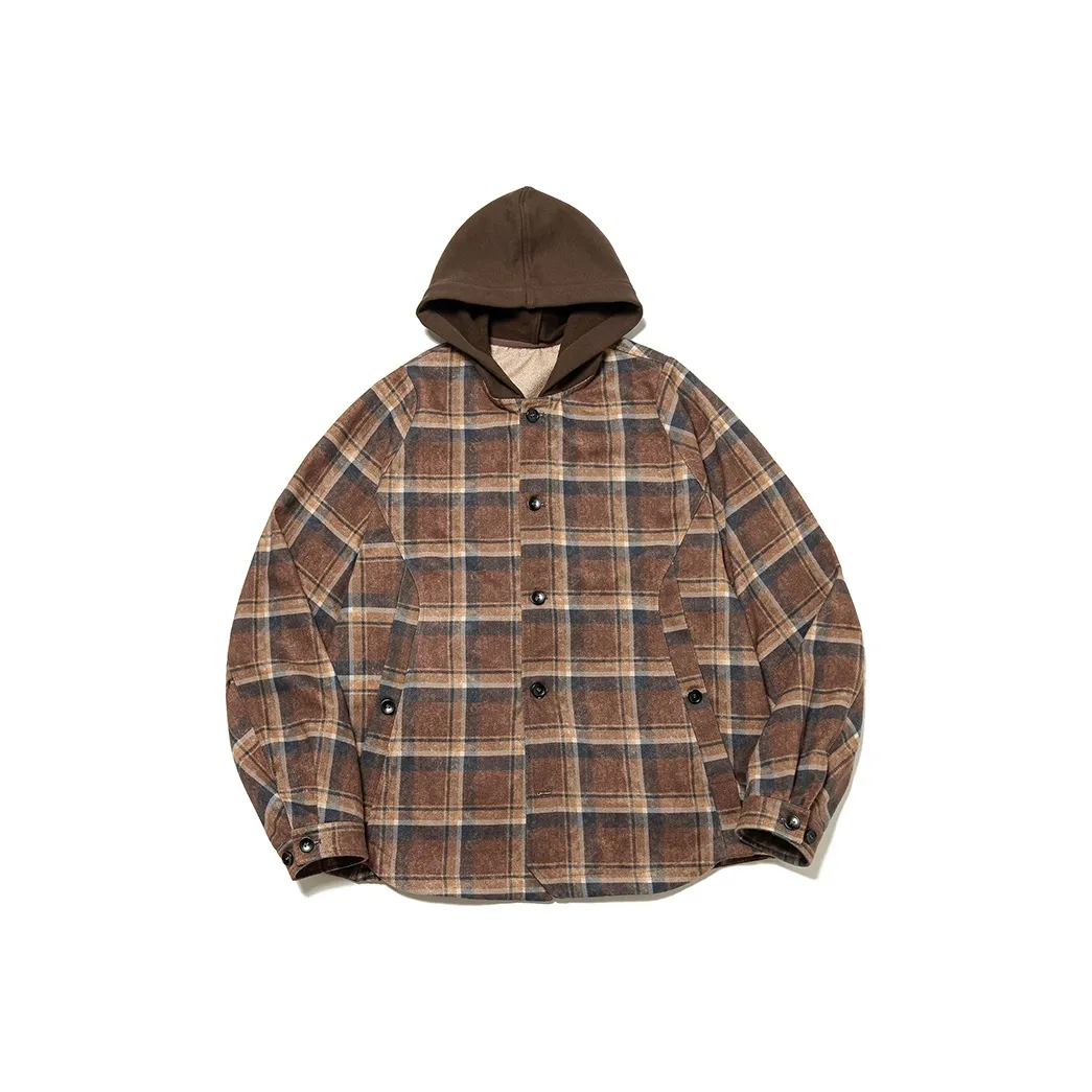 TANOXI Рубашка Мужская Листопад Коричневый