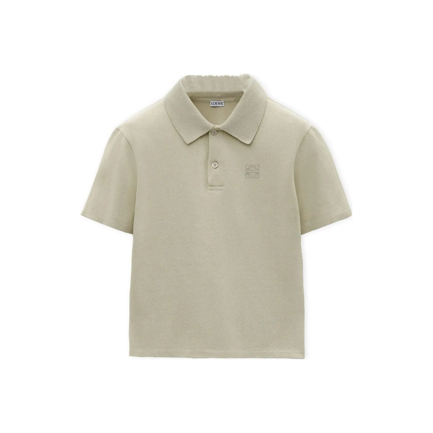 LOEWE Polo Shirts Men Sage Green