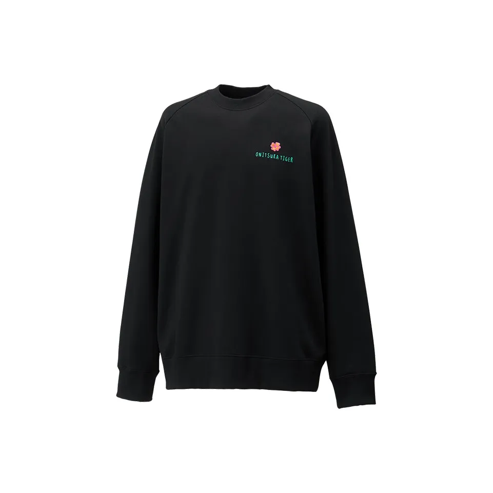 Onitsuka Tiger Свитшот Унисекс Черный