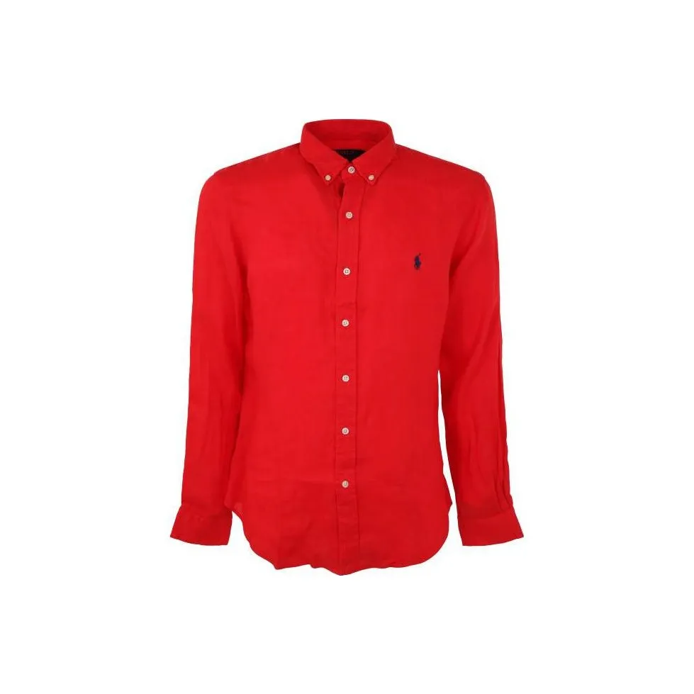 Polo Ralph Lauren SS23 Рубашка Мужская Красная