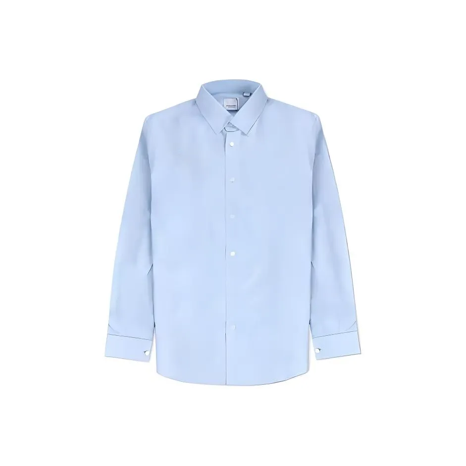 Burberry Shirt Men's Light Blue