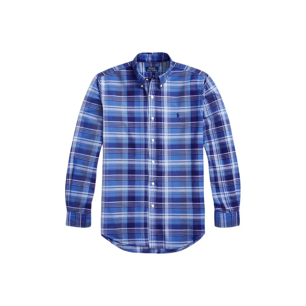 Polo Ralph Lauren SS24 Рубашка Мужская Синяя