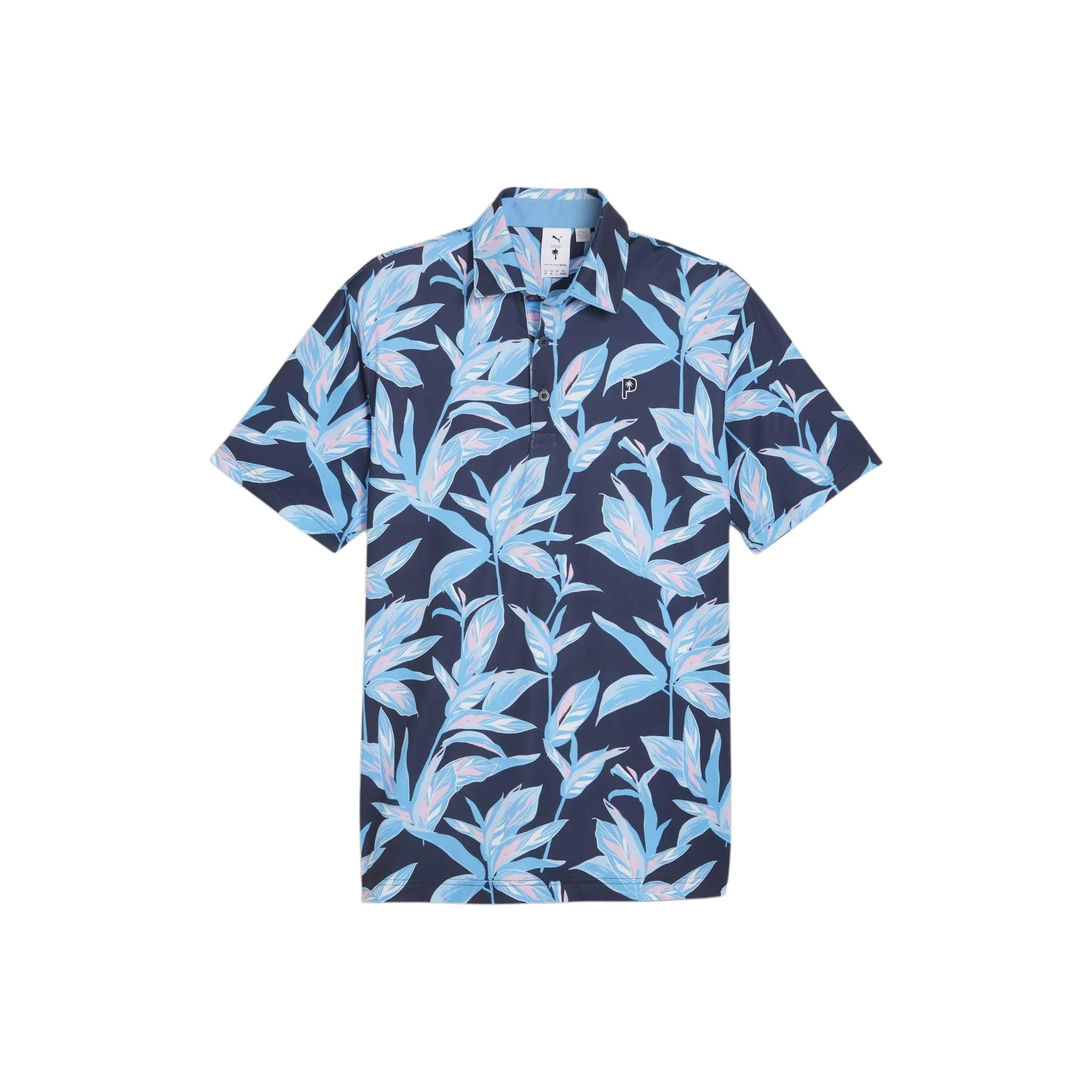 PUMA x PALM TREE CREW Поло Мужское Темно-Морской Синий