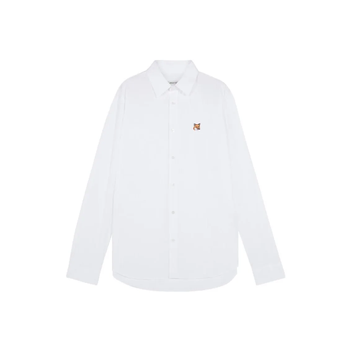 Maison Kitsuné Fox Head Patch Long Sleeved Shirt