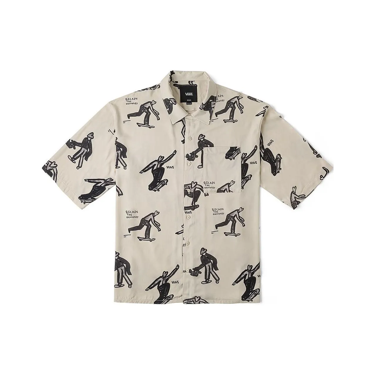 Vans x Asian Artist Collection SS24 Рубашка Унисекс Овсяный