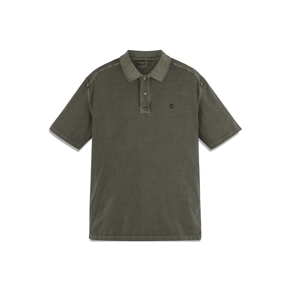 Timberland Polo Shirt Men's Army Green