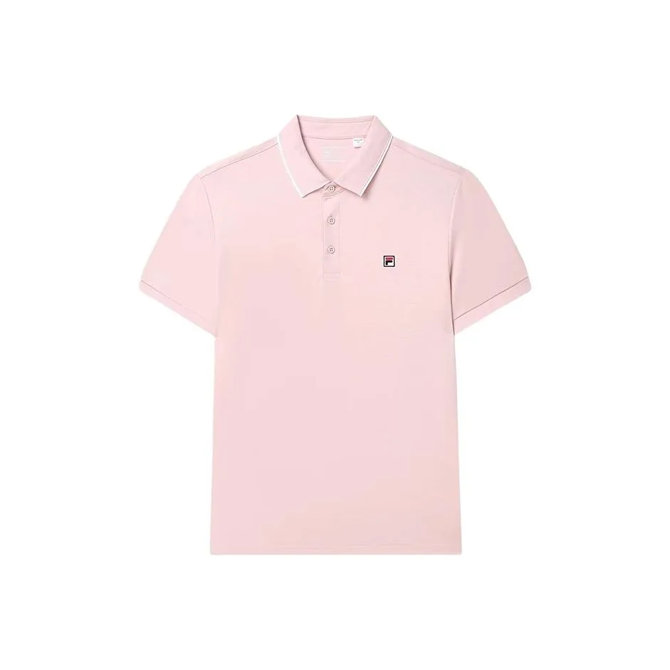 FILA Polo Shirt Men's Luminous Pink