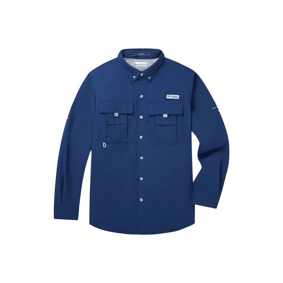 Columbia Fishing Collection Bahama Shirt Unisex Blue