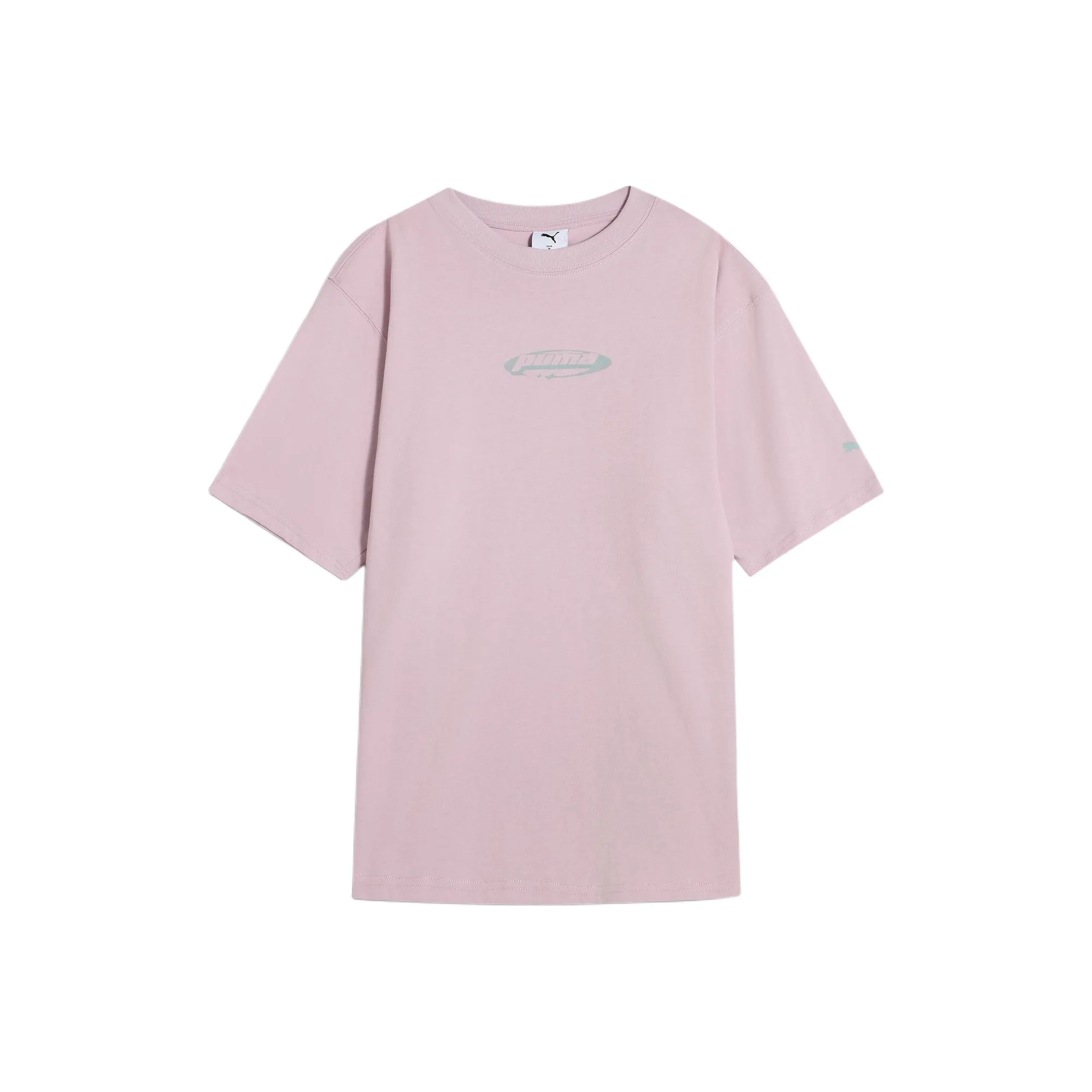 PUMA Graphic SS25 T Shirt Unisex Light Purple 90