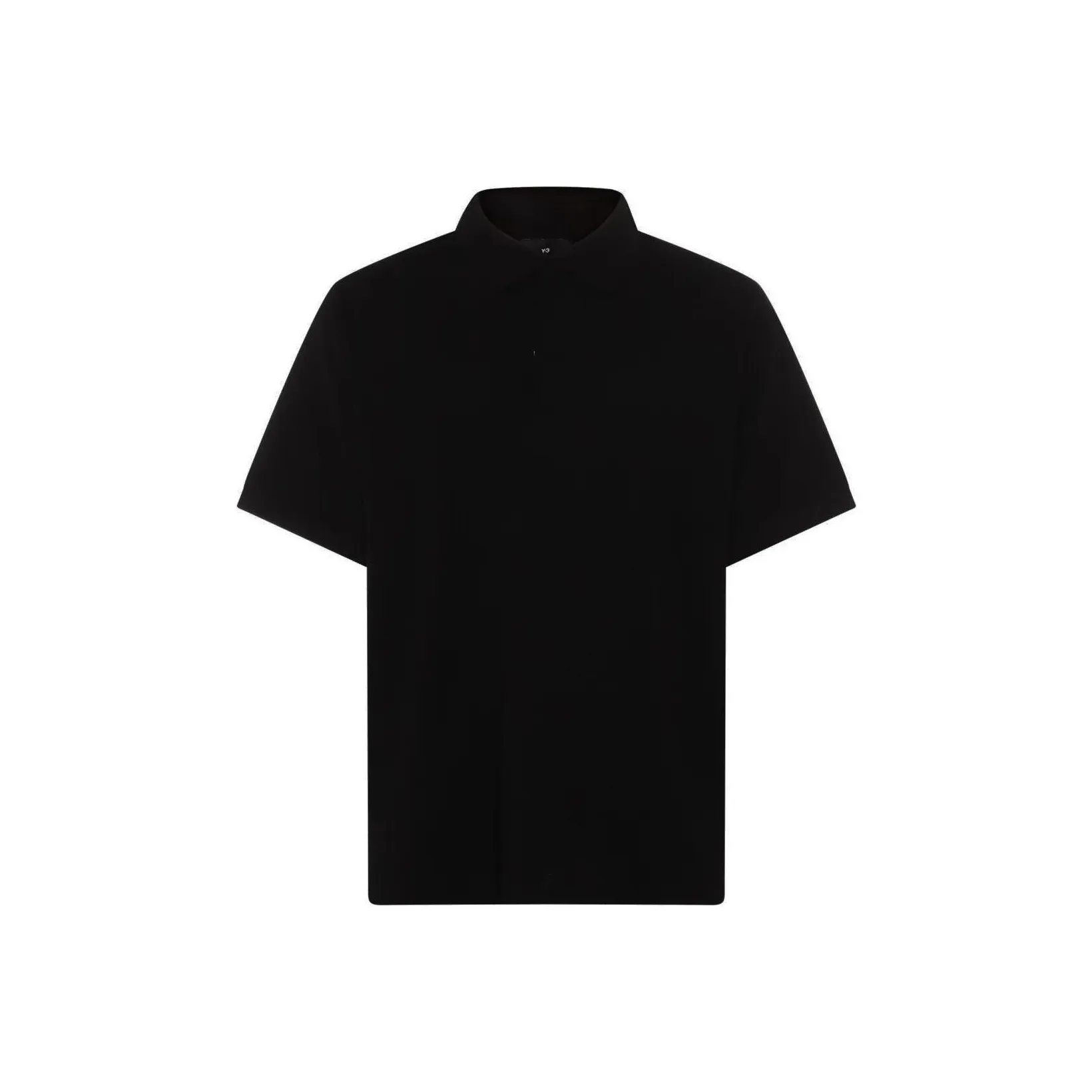 Y 3 Pure Black Мужская Поло