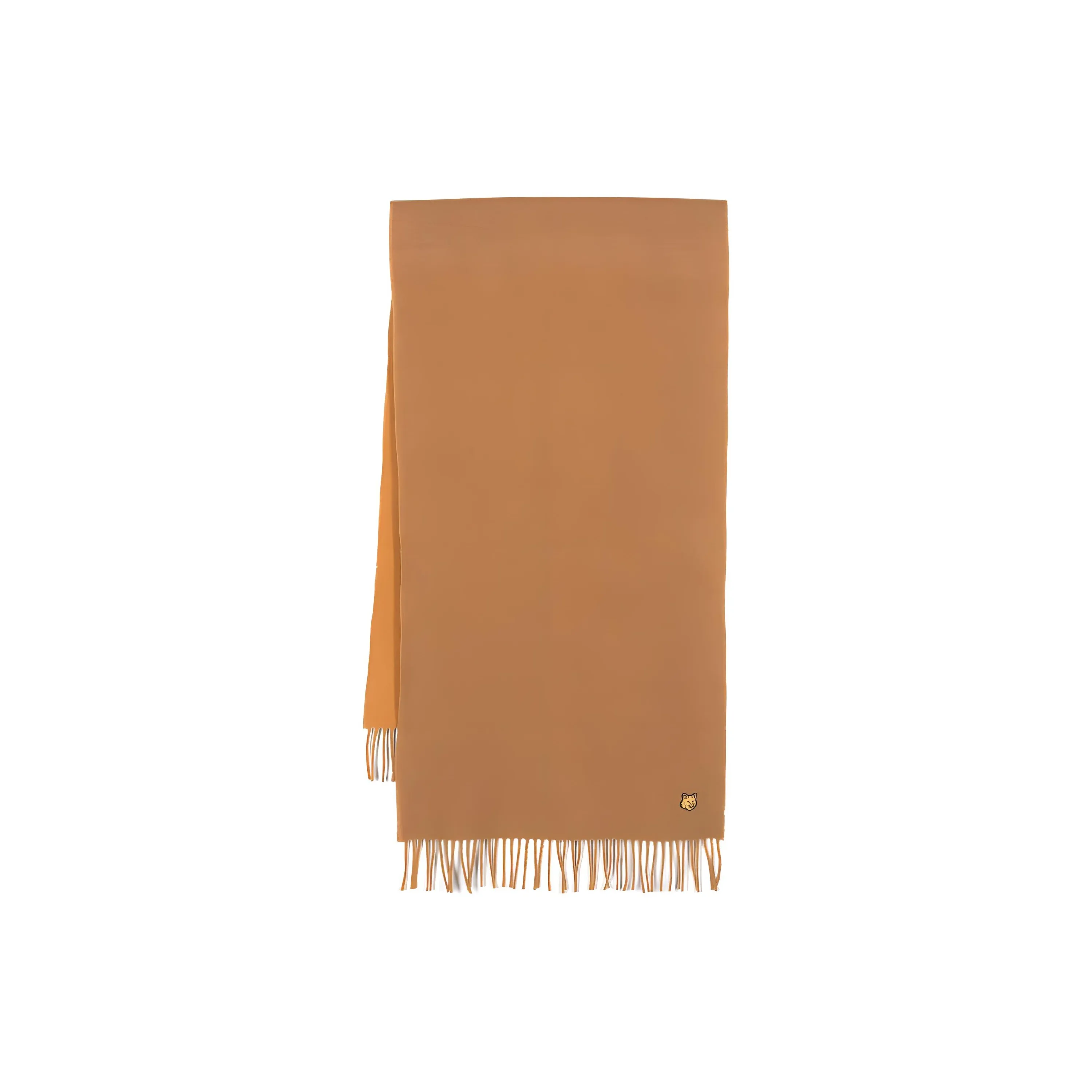 Maison Kitsune Bold Fox Head Patch Scarf