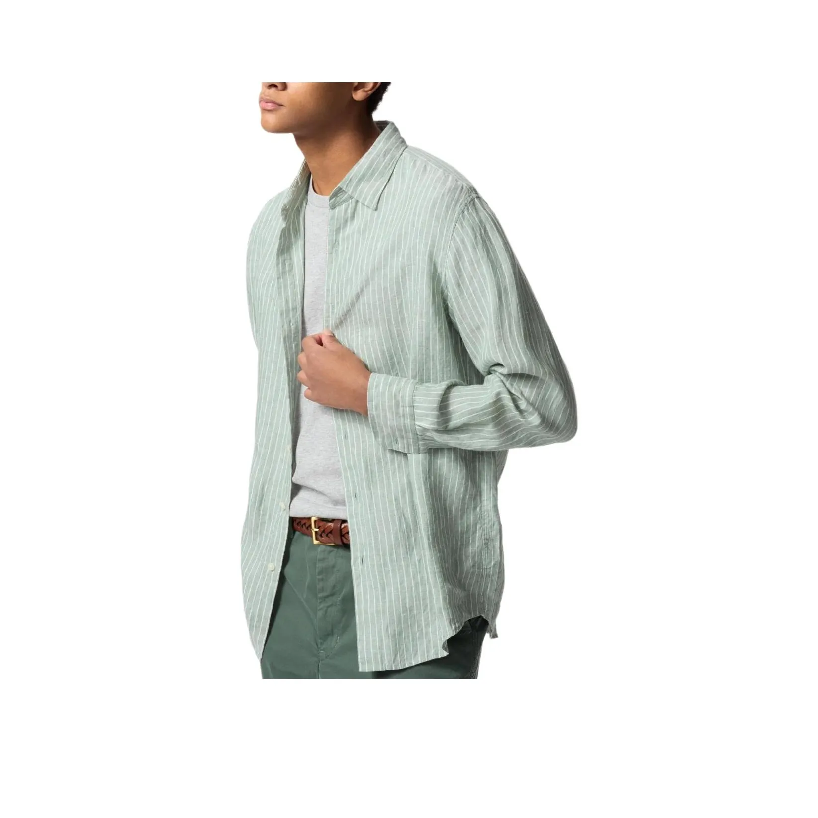 UNIQLO Shirts Unisex Emerald Green