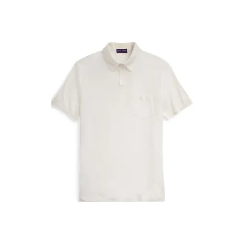 Ralph Lauren Purple Label Белый Мужское Поло