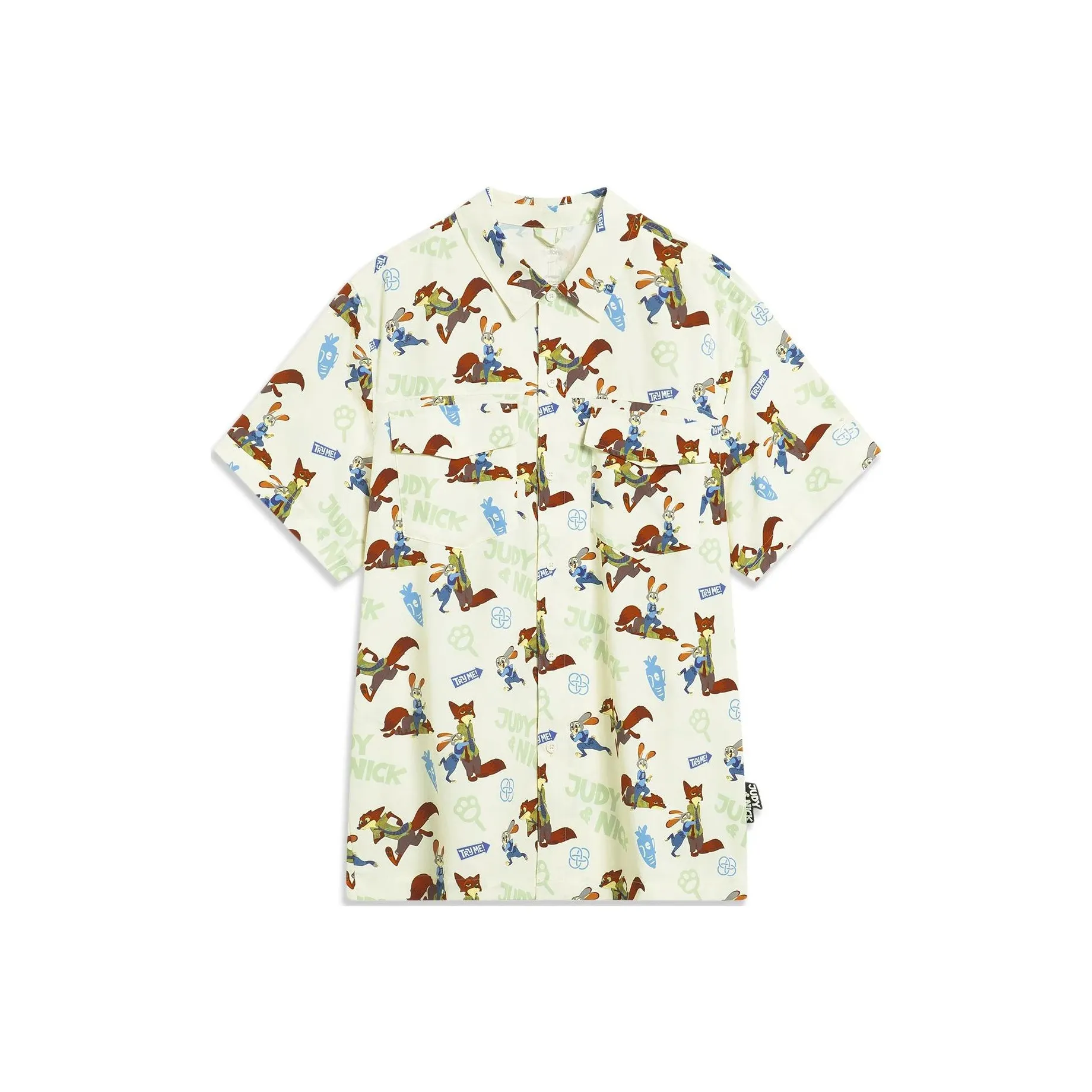 LiNing x Disney Рубашка Мужская Айвори