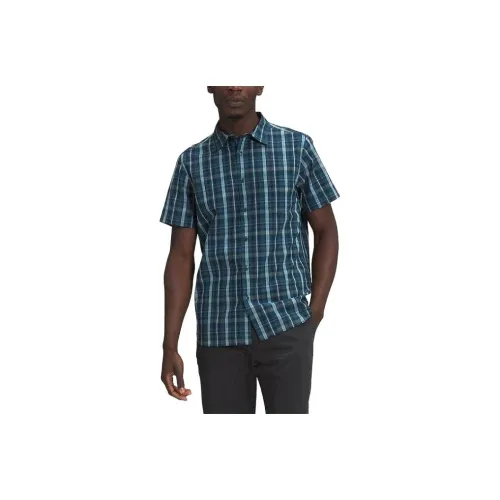 The North Face Blue Мужские Рубашки