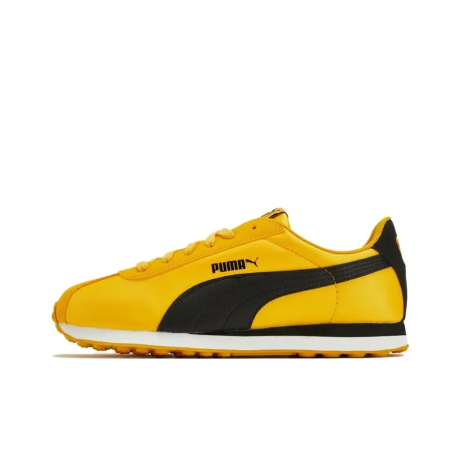 PUMA Turin NL Устойчивый к истиранию Низкий Топ Casual Унисекс Желтый Черный