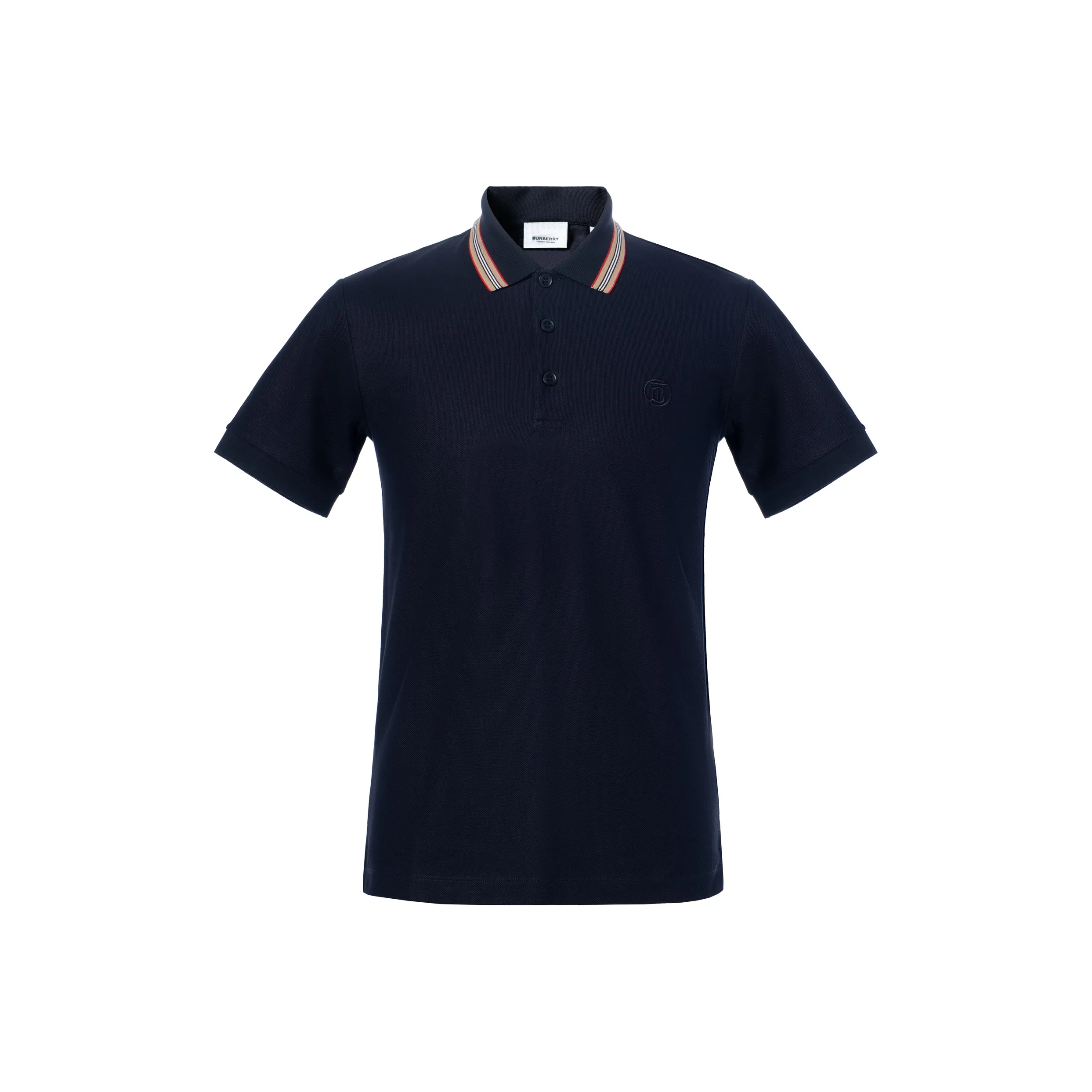 Burberry SS24 Polo Shirt Men's Navy