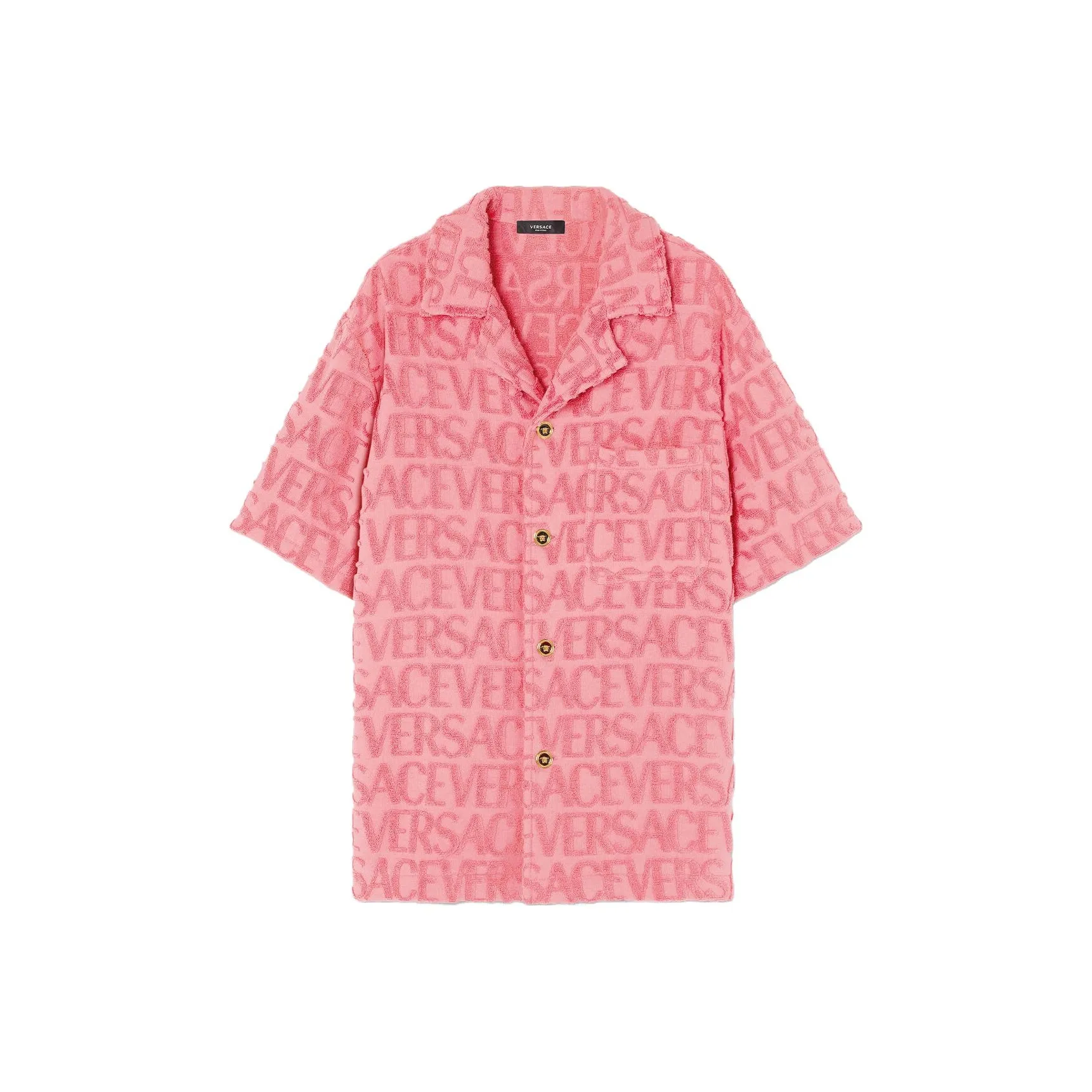 VERSACE Розовые Мужские Рубашки