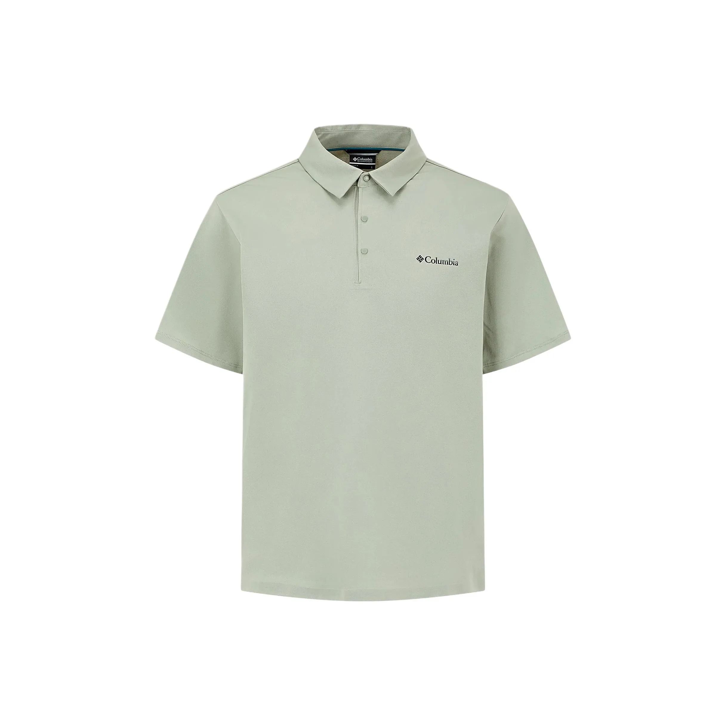 Мужское поло Columbia co-brand зеленого цвета