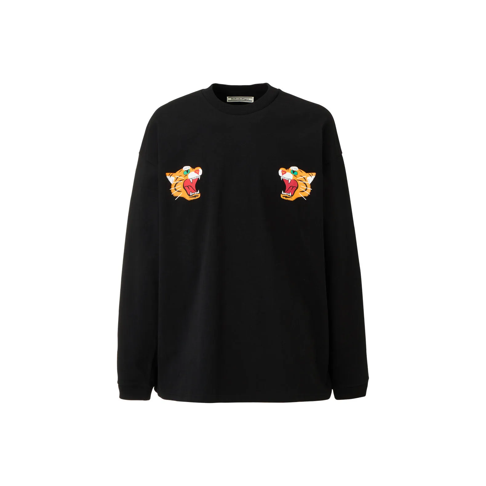 Onitsuka Tiger GRAPHIC LS GRAPHIC TE Sweatshirt Unisex Black