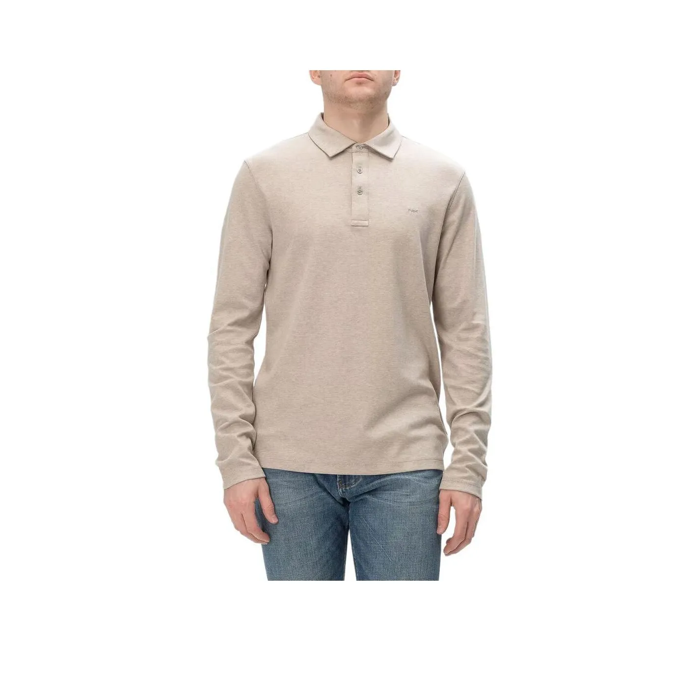 MICHAEL KORS Polo Shirts Men Beige