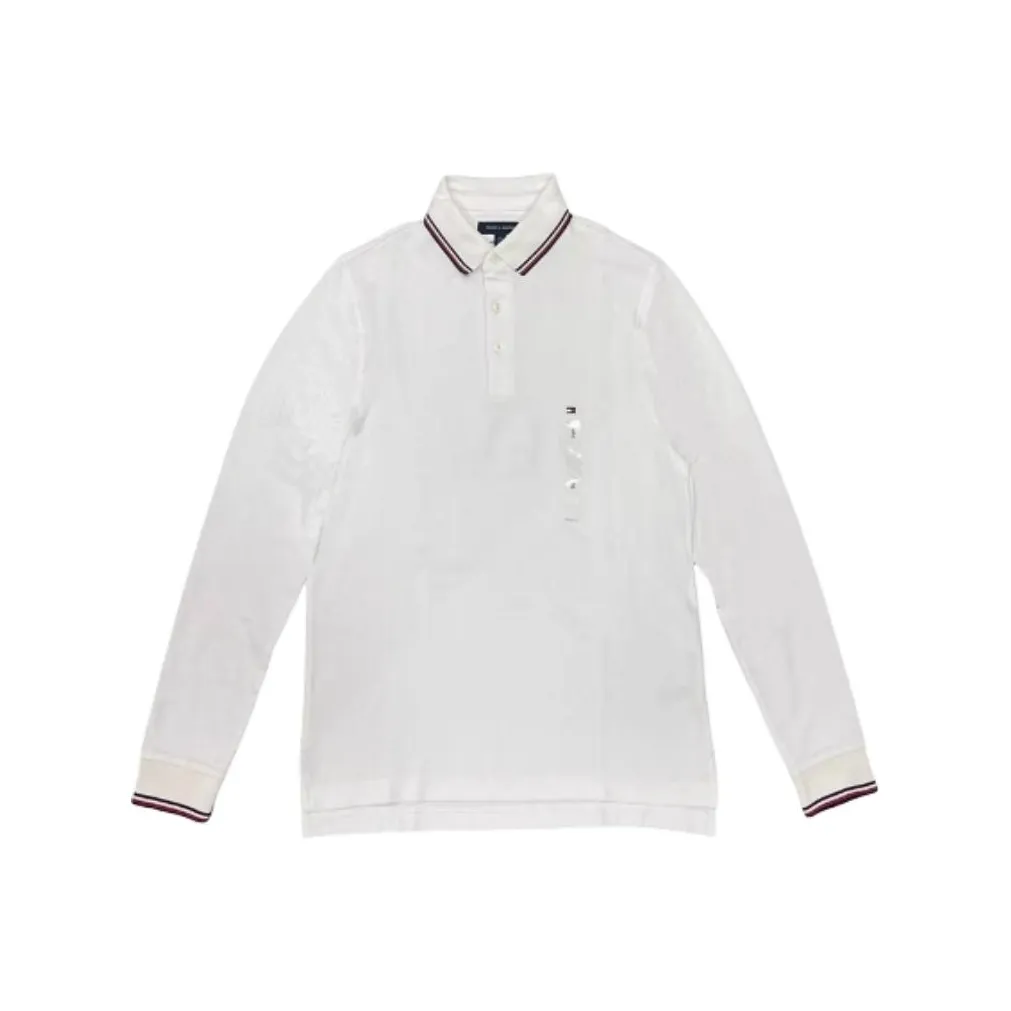 Tommy Hilfiger Polo Мужское Белое