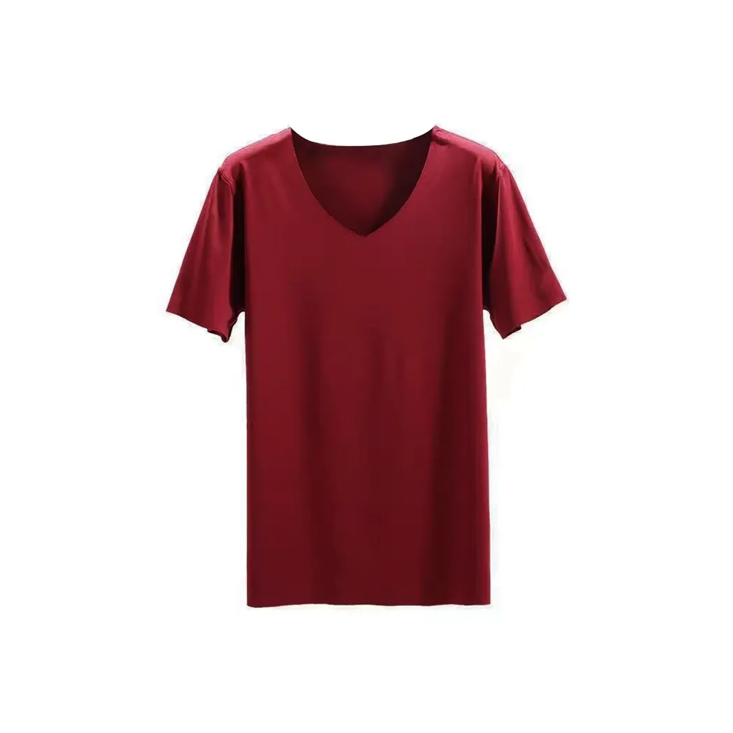 Cotton Gene Undershirt Мужской Бордовый