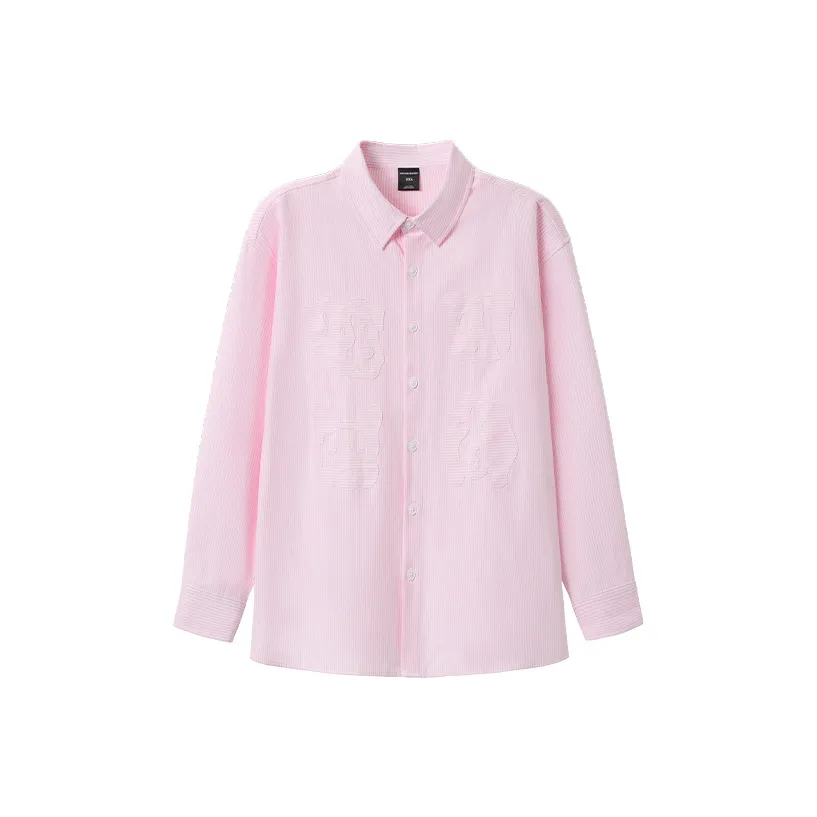 WAYNEXZAVIER Розовые Мужские Рубашки