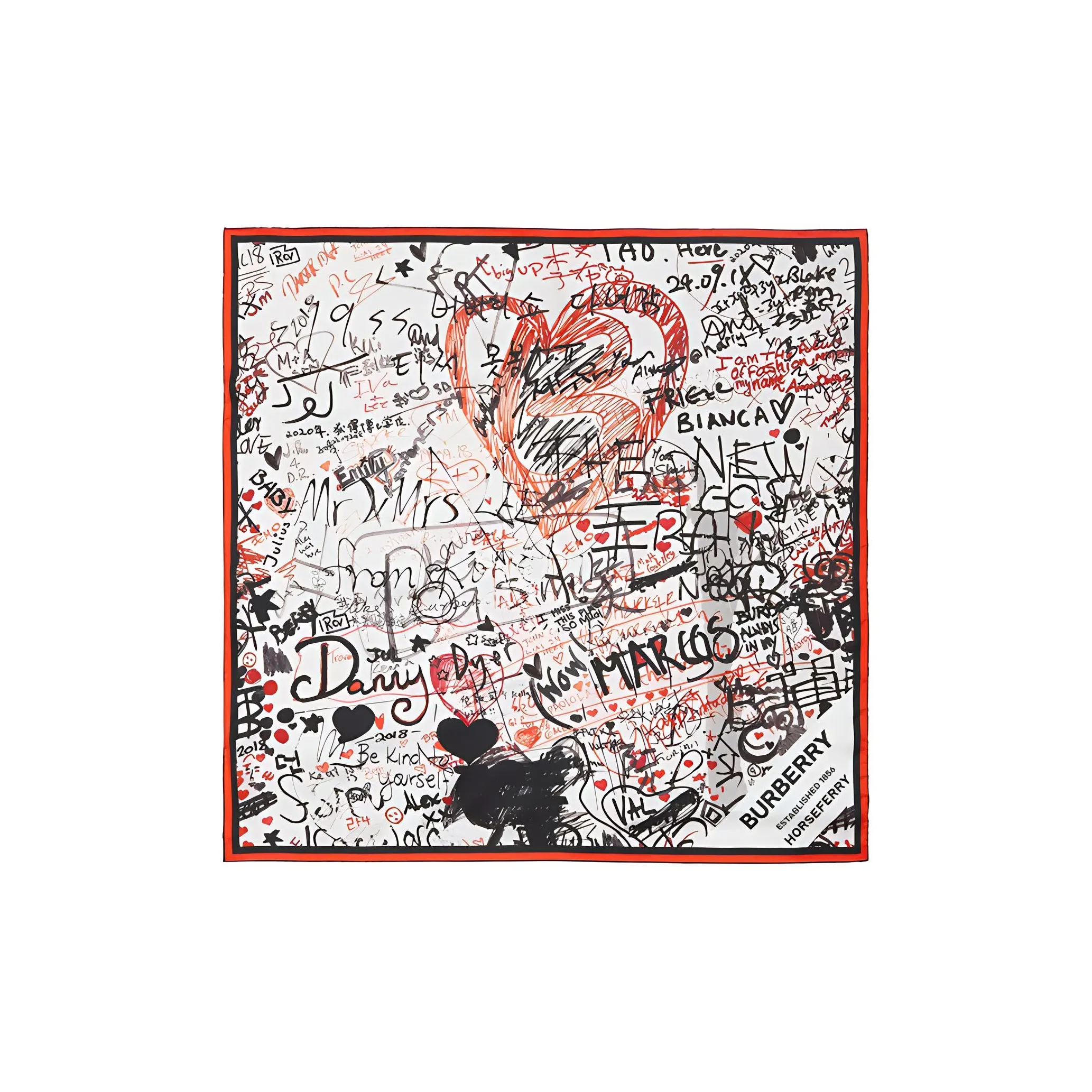 Burberry Шелковые Шарфы Женские