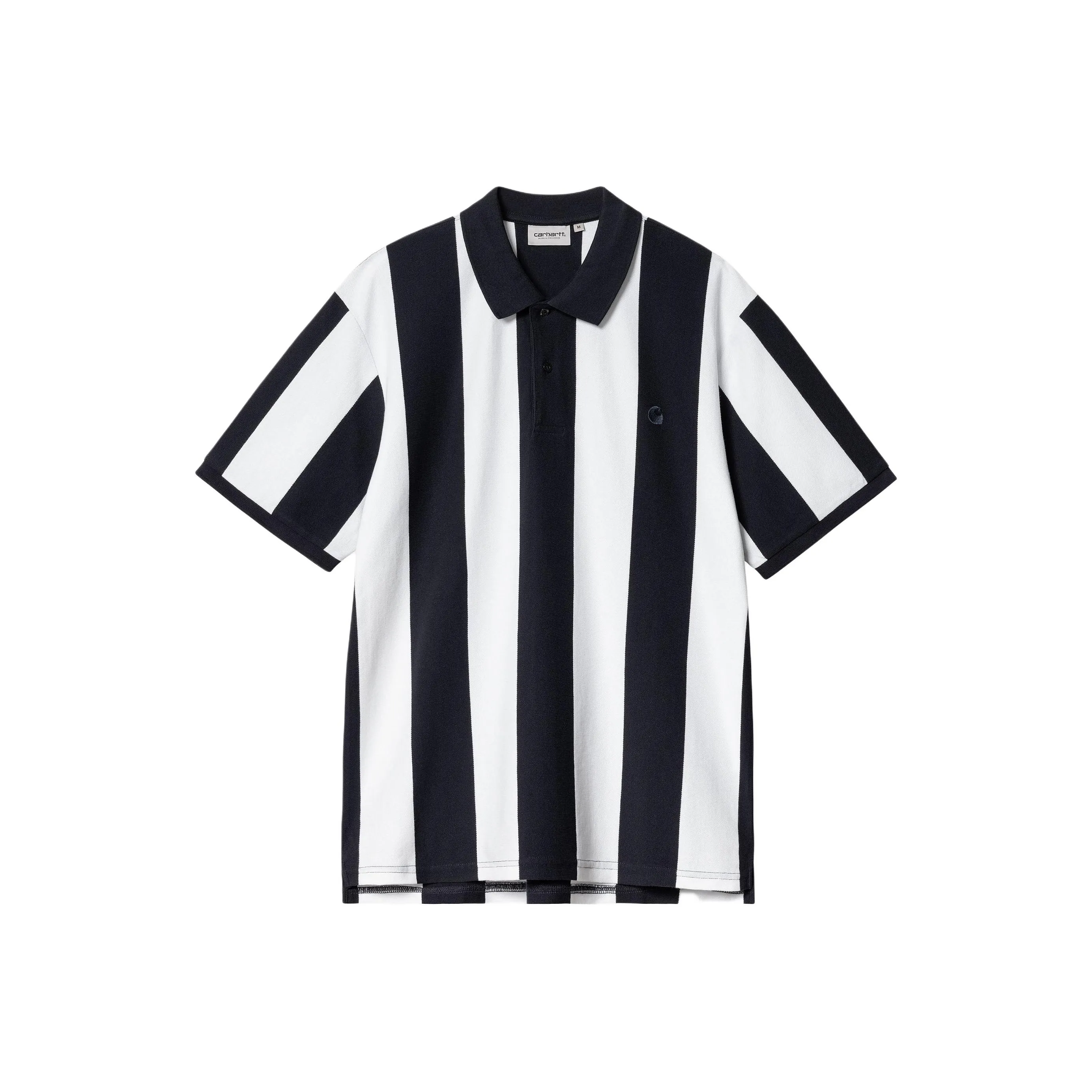 Carhartt WIP SS24 S/S Hinton Polo Shirt Men's Dark Marine Blue