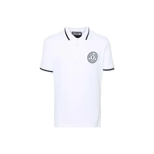 VERSACE JEANS COUTURE Белый Мужское Поло