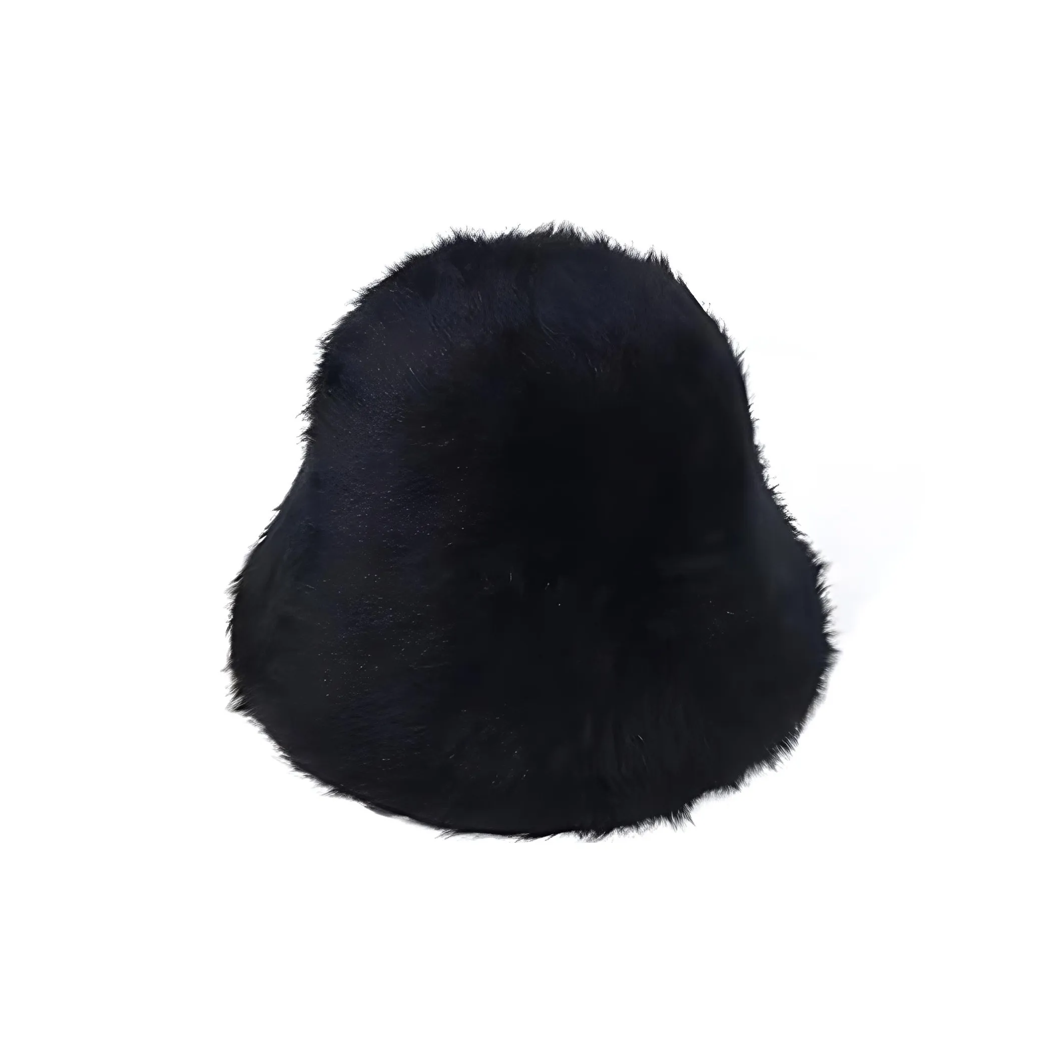 Youyoulan Rabbit Fur Bucket Hats Women's