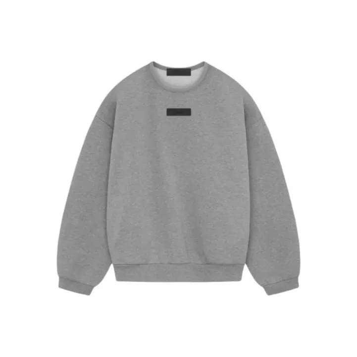 Fear of God Essentials SS24 Свитер с круглым вырезом Свитшот Мужской Темно-серый Фотиния