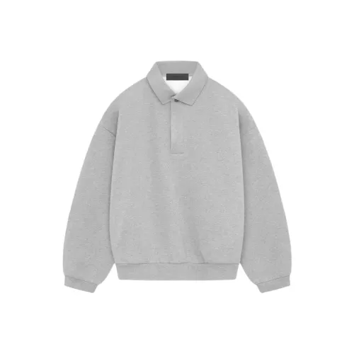 Fear of God Essentials Светло-пшеничный серый/Свет Вереск GREY Мужское Поло