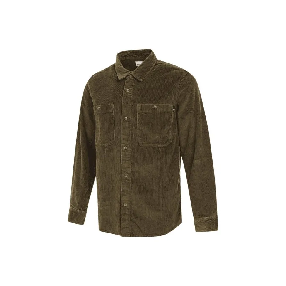 Timberland Рубашка Мужская Оливково-Зеленая