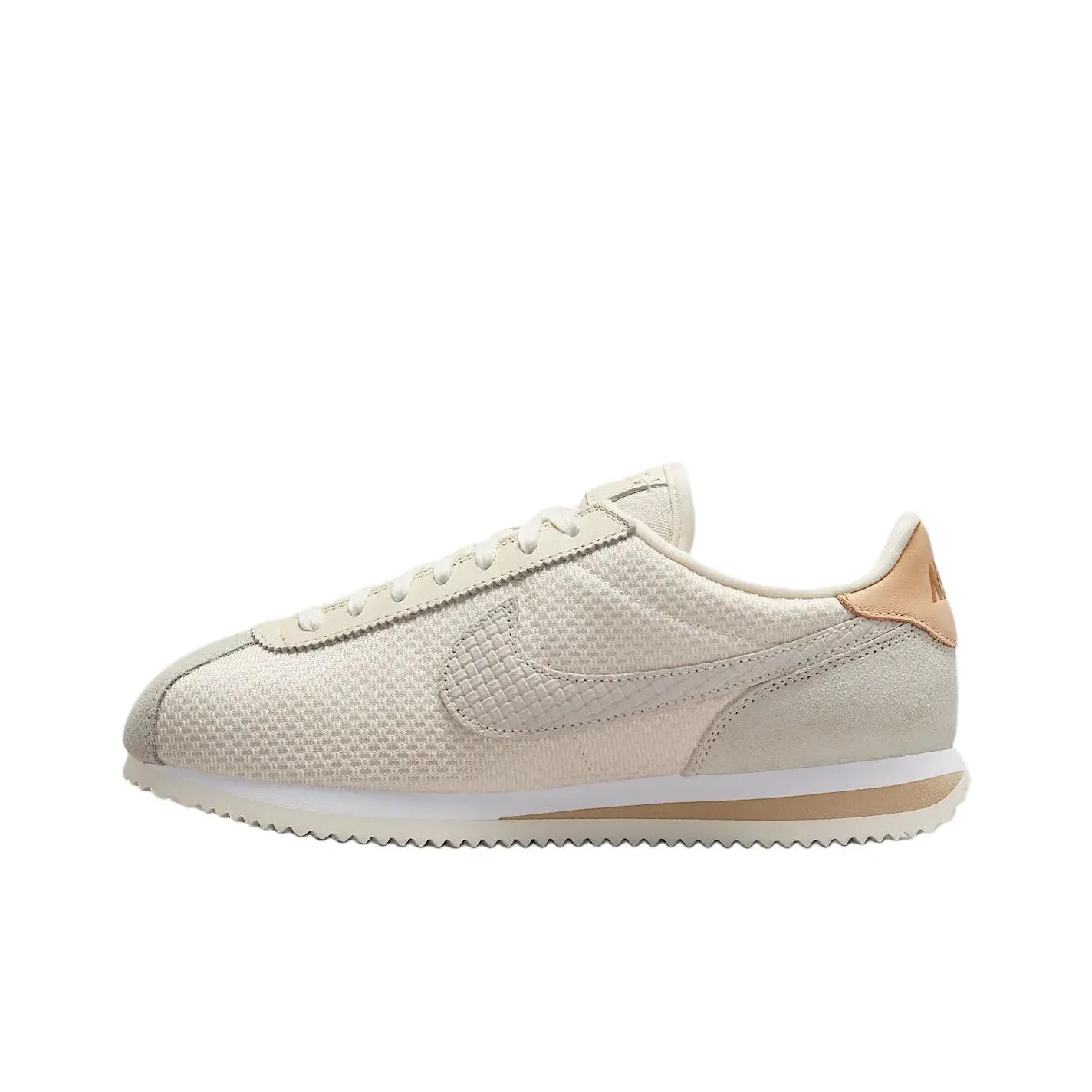 Nike Cortez Abrasion Resistant Низкий Топ Повседневные Беговые кроссовки Женские Белые