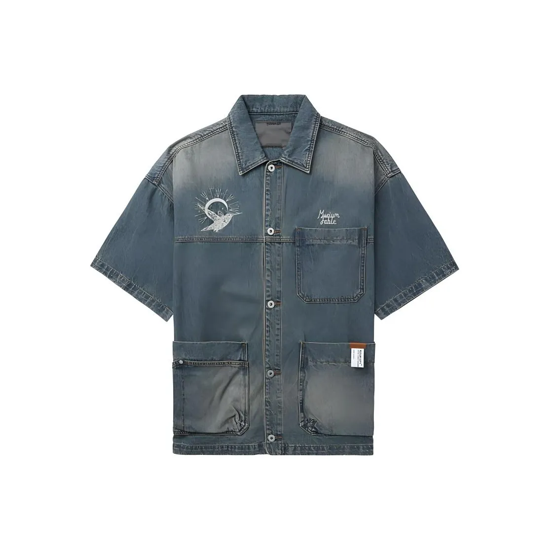 MUSIUM DIV BLX/синий Унисекс Рубашки