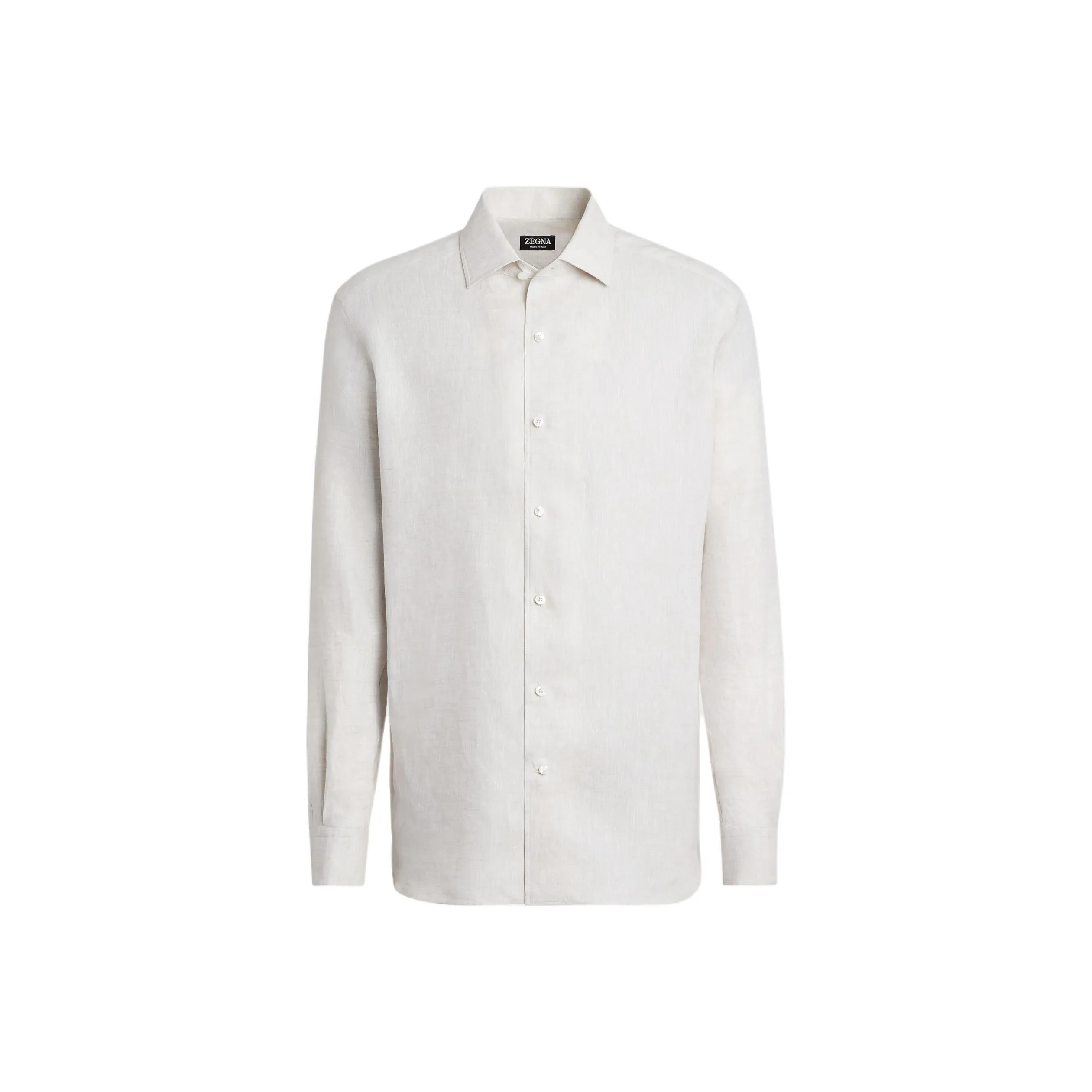 Zegna Long sleeve Linen Shirt