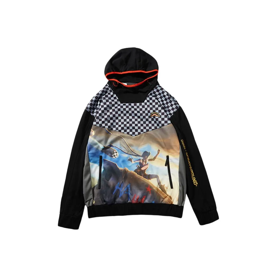 SPRAYGROUND x LOL Свитшот Унисекс Черный