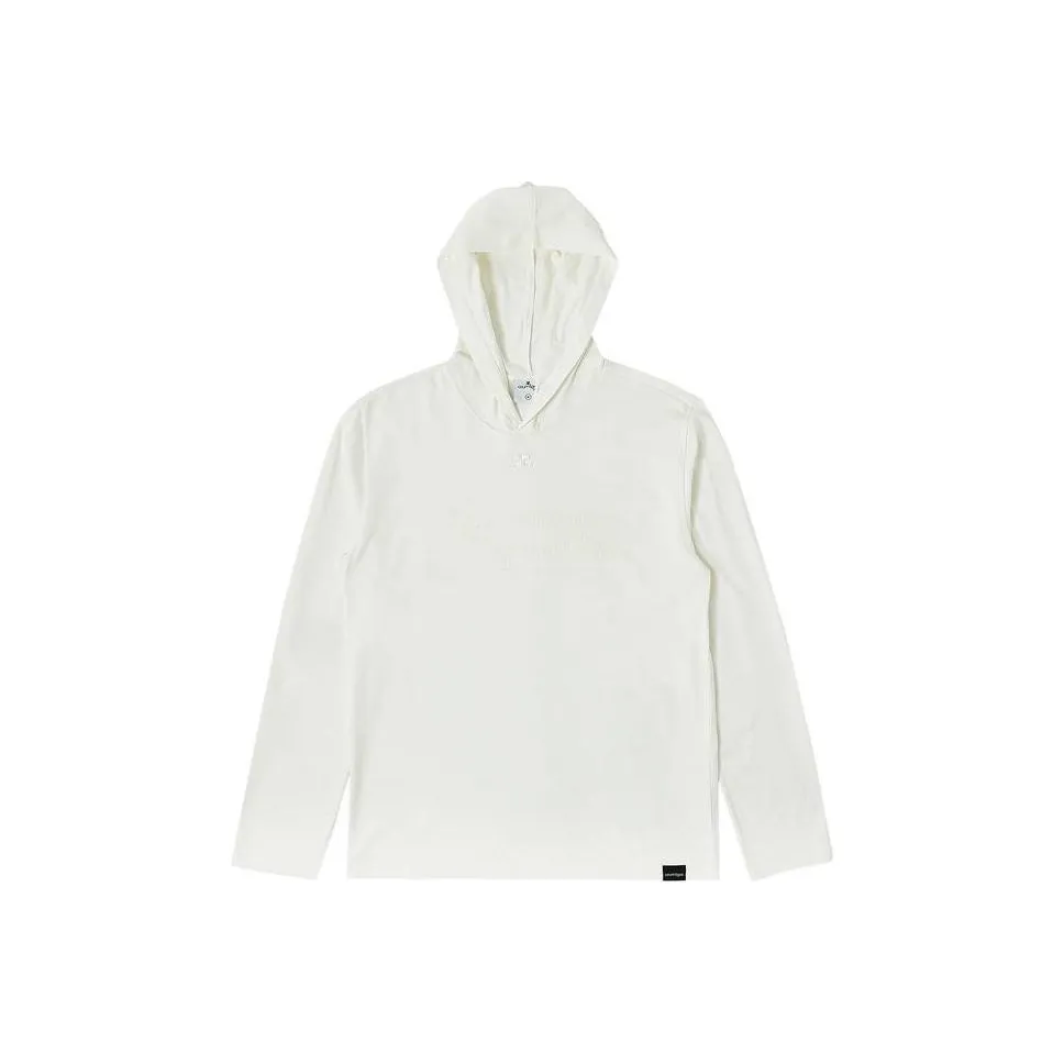Courrèges Logo embroidered Hoodie