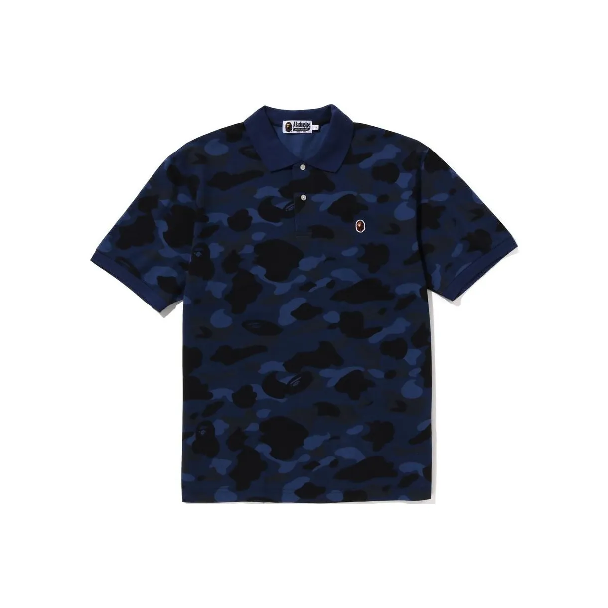 Bape Color Camo Large Ape Head Polo