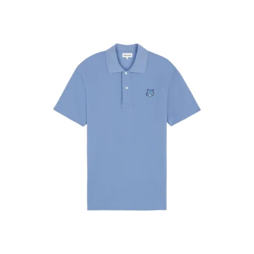 Maison Kitsune Hampton Синий Мужское Поло
