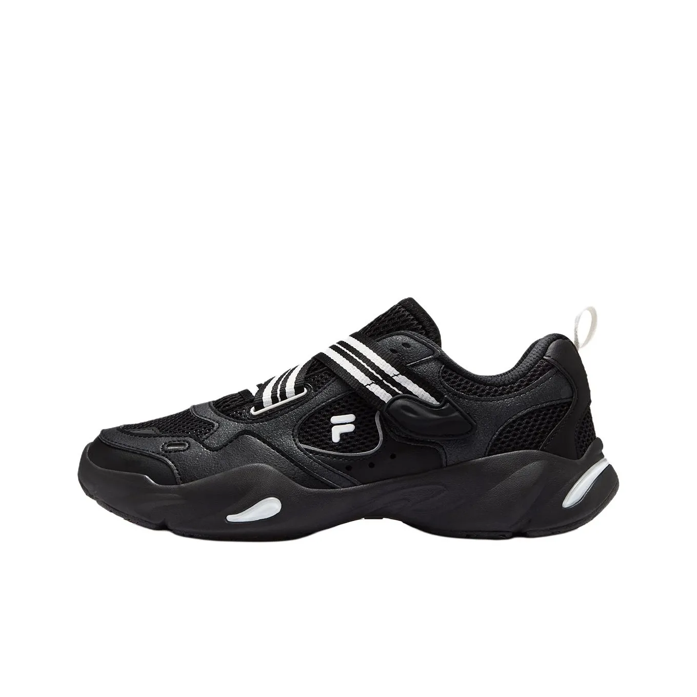 FILA FUSION EVA SLIM Waterdrop Shoes Низкий Топ Casual Женский Черный Белый