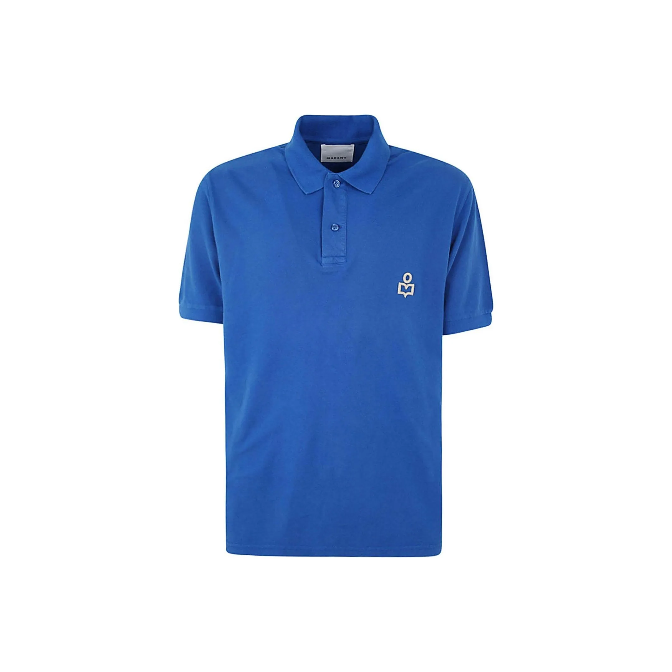 ISABEL MARANT Afko Logo Embroidered Polo Shirt
